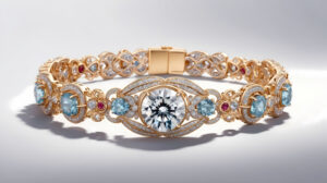 luxury shine diamonds digital art (1)